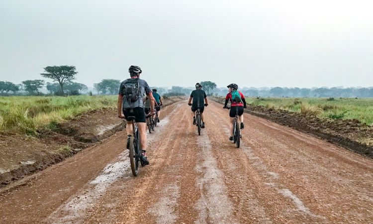 Cycling in Uganda