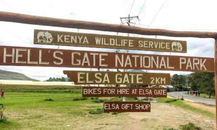 Hells Gate Entrance Fee for Non Residents