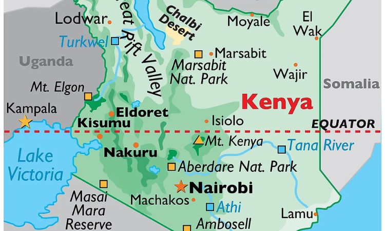 Mount Kenya Map