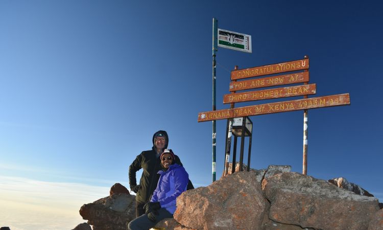 Mount Kenya Peak